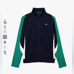 Men's Lacoste Sport Zip Sweatshirt size 4 NEW